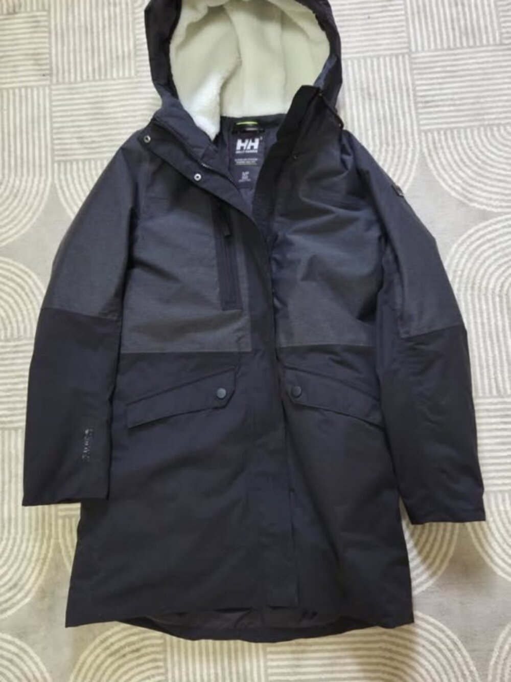 NWT Helly Hansen Senja Parka Women Black Size S